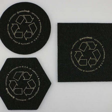 5'' mood mats ,round ,square and hexagon