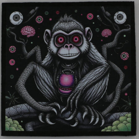 monkey sat in a tree